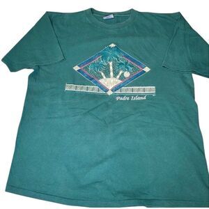 Vintage Mendez Made in USA Single Stitch Padre Island Tee XL